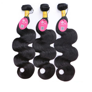 Peruvian Virgin Hair Body Wave 100% Human Hair