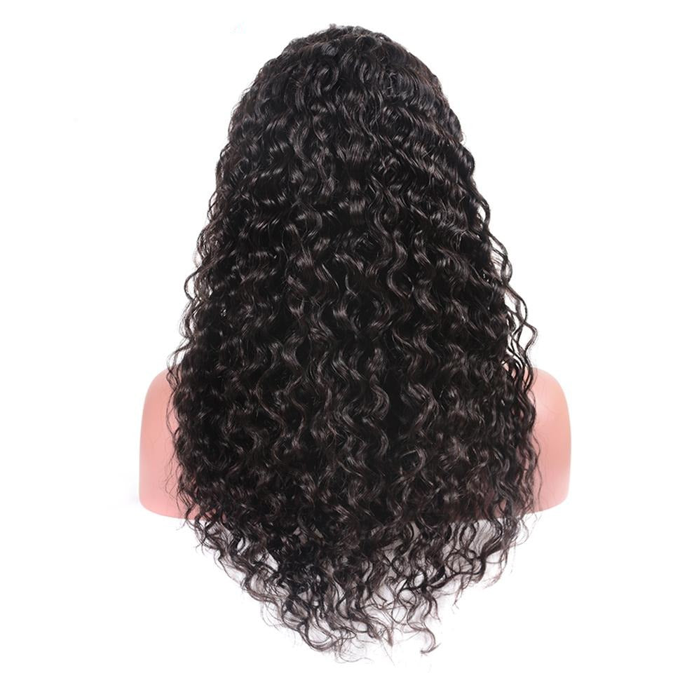 Brazilian Water Wave Lace Front Human Hair Wigs